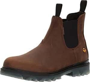 lightest slip on work boots